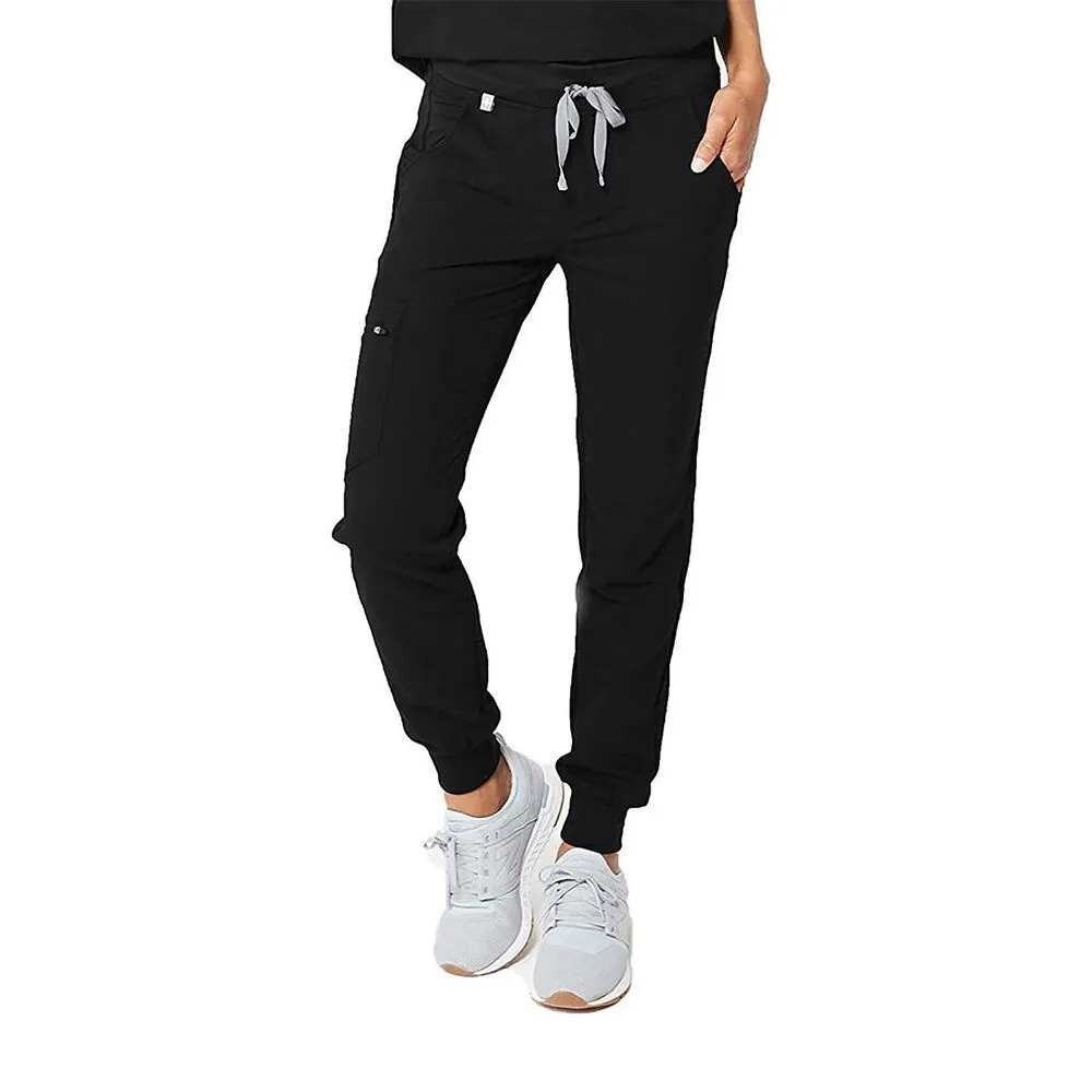FIGS Women's XXS Black‎ Technical Collection Jogger Medical Scrub Pants Pockets